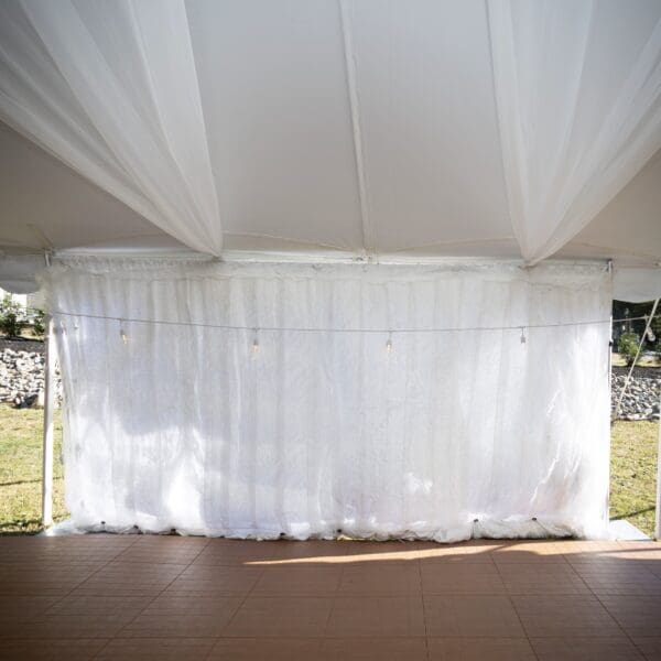 Tent Wedding Decor