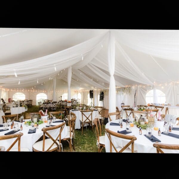 Tent Wedding Decor