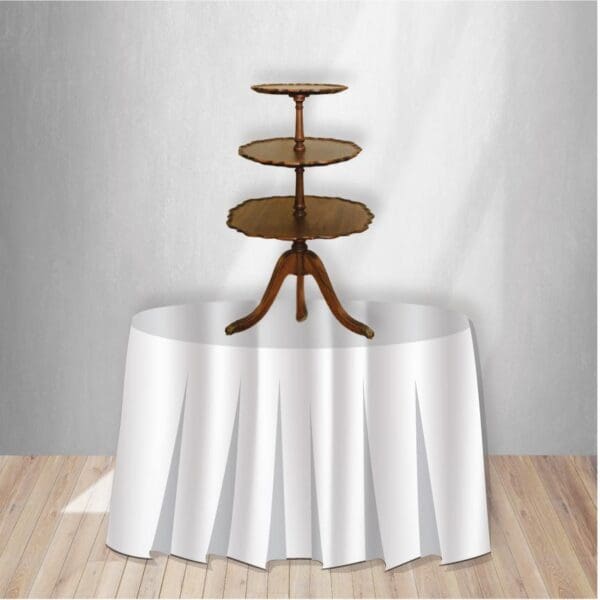Our Rustic Cake Stand is a beautiful way to display a cake, cupcakes, centerpieces, flowers, etc. 