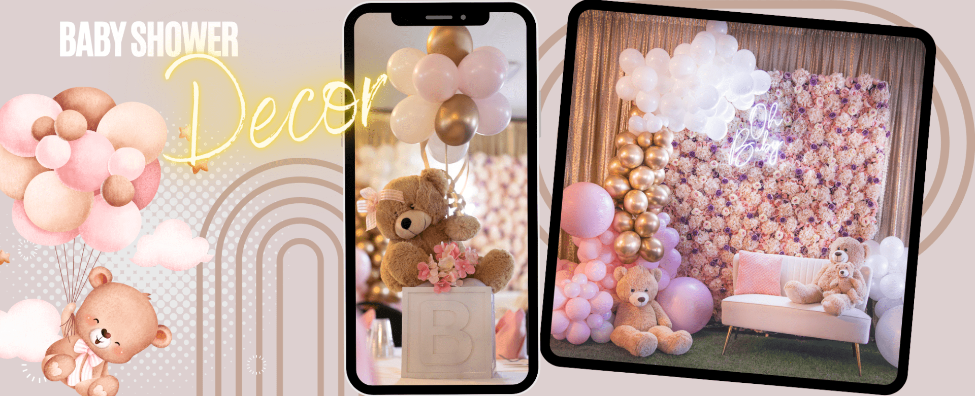 Party Town Decor Baby Shower Decorations
