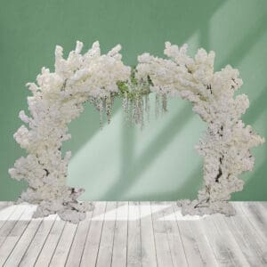 White Cherry Blossom Tree Arch